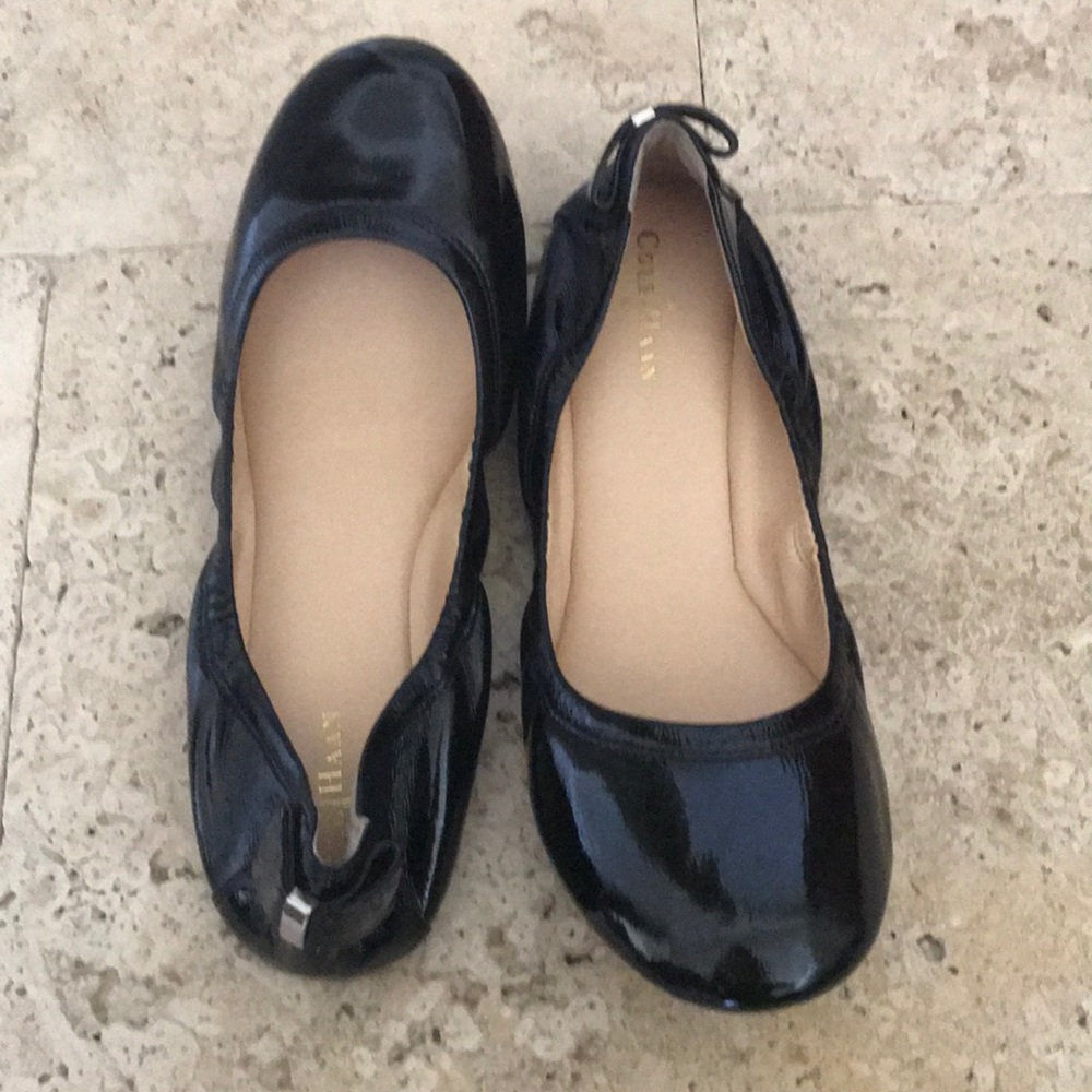 Cole Haan Manhattan bow back flat